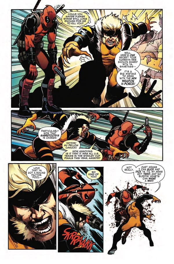 Deadpool Appreciates the Power of Good Graphic Design in Weapon X #23 Preview