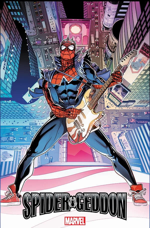 Will Sliney Spider-Draws Spider-Punk for Spider-Geddon #1