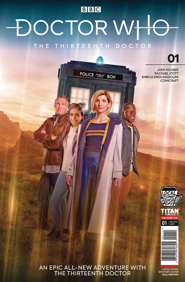 Titan Has Doctor Who: The Thirteenth Doctor 13-Cover Set for Local Comic Shop Day 2018 &#8211; Plus Bonus Exclusive Cover
