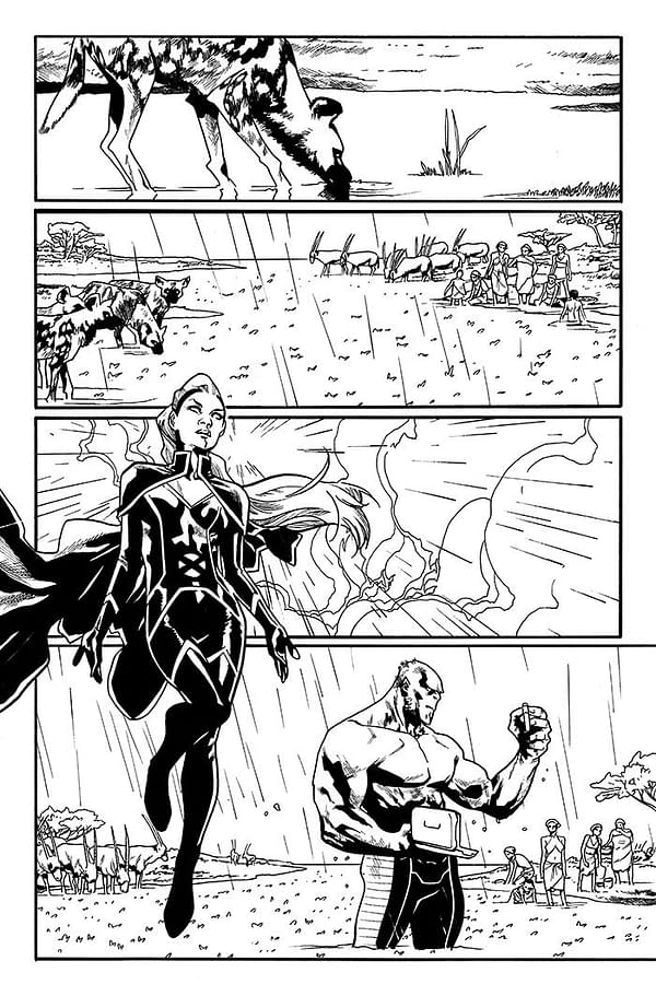 Here's Another Page of Mahmud Asrar's Art for Uncanny X-Men