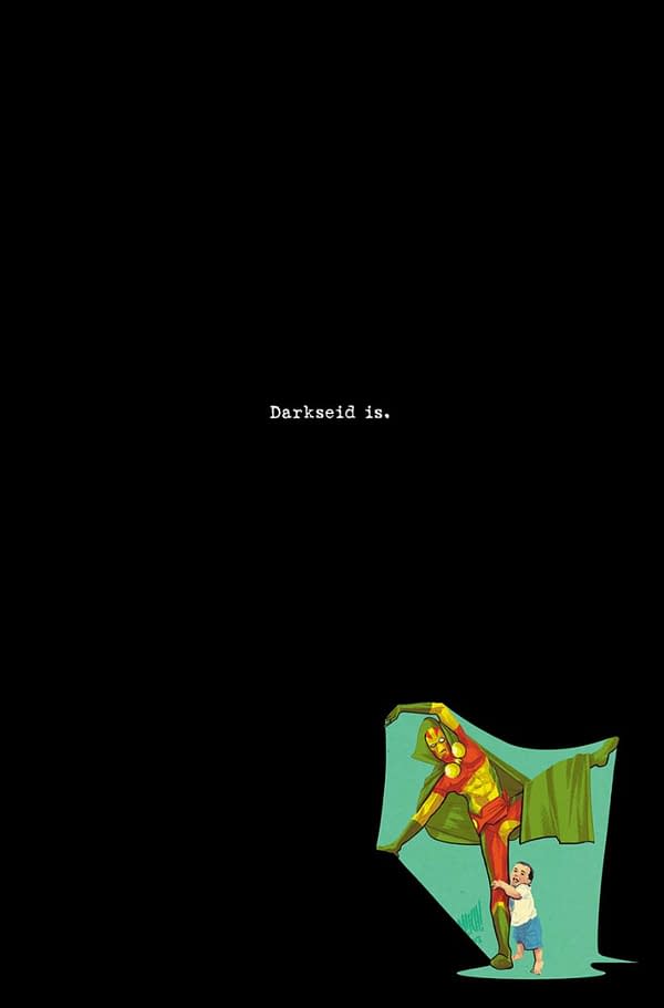 Darkseid Is. Mitch Gerad's Final Cover Of Mister Miracle #12