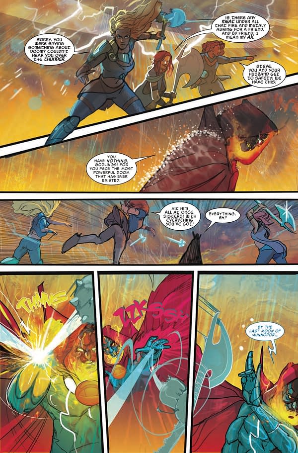 Doctor Doom Reveals His Thoughts on Gardening in a Preview of Thor #6