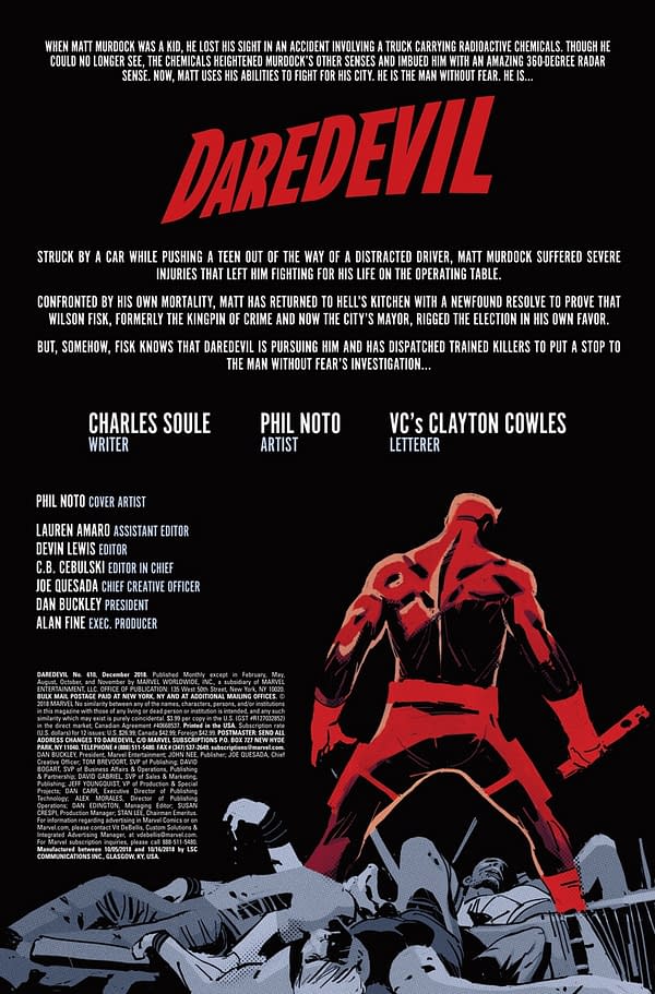 Elektra and Daredevil, Sitting in a Tree, S-E-X-I-N-G&#8230; in Daredevil #610 Preview