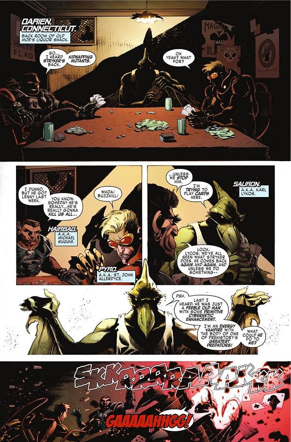 Have You Ever Heard a Sabretooth Apologize? A Preview of Weapon X #24