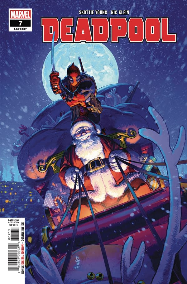 A GoFundMe to Kill Santa Claus in Next Week's Deadpool #7