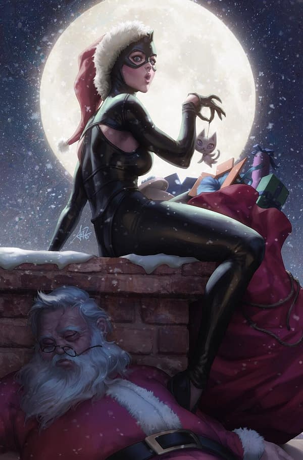 Catwoman #6 Gets a Christmas Variant Cover From Stanley 'Artgerm' Lau