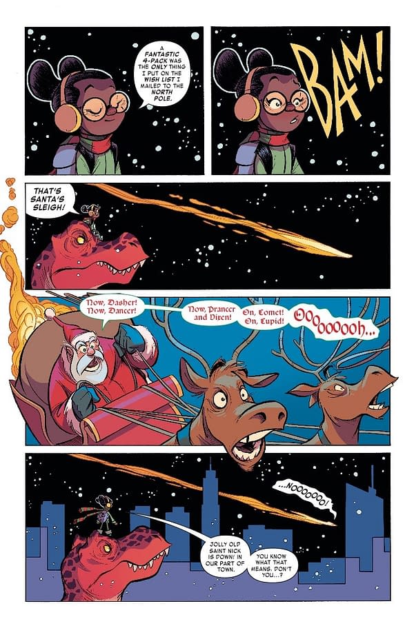 Santa is Down! Santa is Down! Next Week's Moon Girl and Devil Dinosaur #37