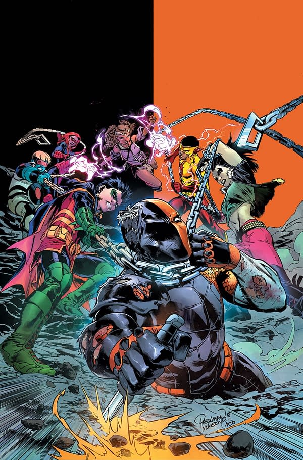 Deathstroke and Teen Titans Crossover in March for The Terminus Agenda