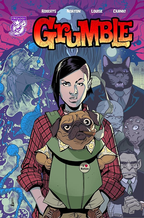 Grumble #1 Review: Aliens, Demons, and Talking Dogs, oh My!