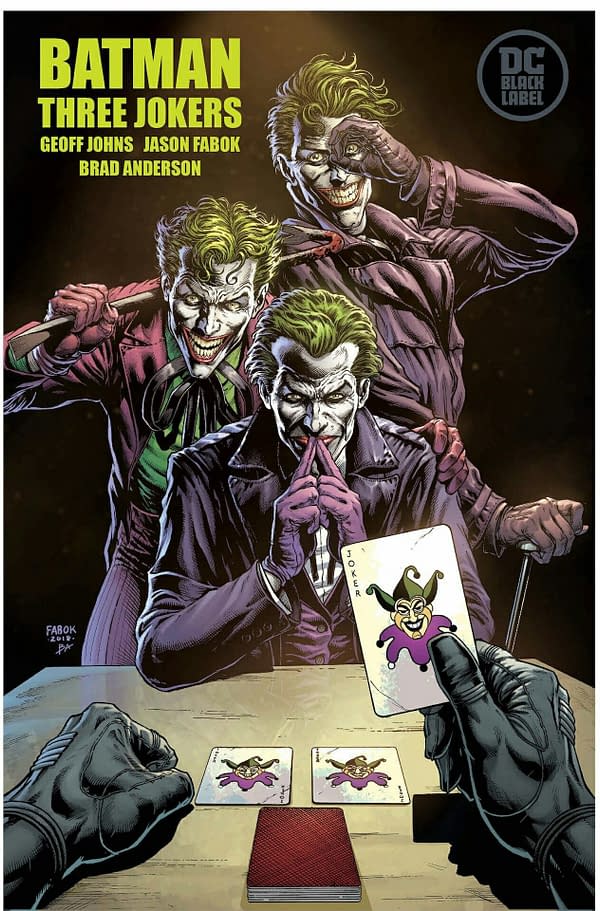 Jason Fabok Almost Done With The Three Jokers Book One