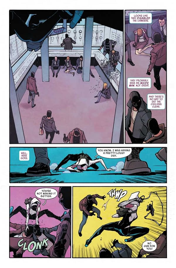 Spider-Gwen is a One-Woman Gun Control Machine in Next Week's Ghost Spider #5