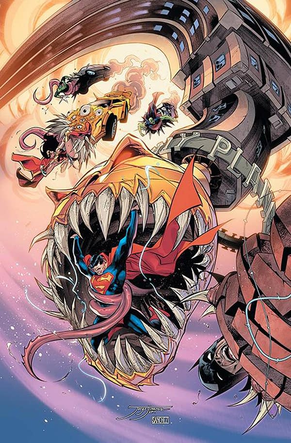 Jorge Jimenez's Sixth Dimension Justice League Triptych Now All on One Issue