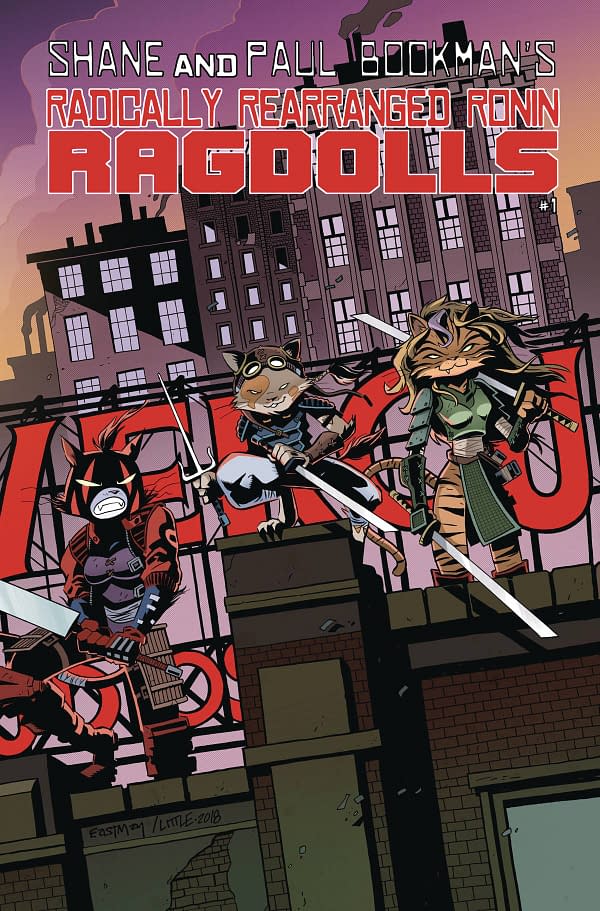 Teenage Mutant Ninja Turtles' Kevin Eastman Launches Radically Rearranged Ronin Ragdolls in May