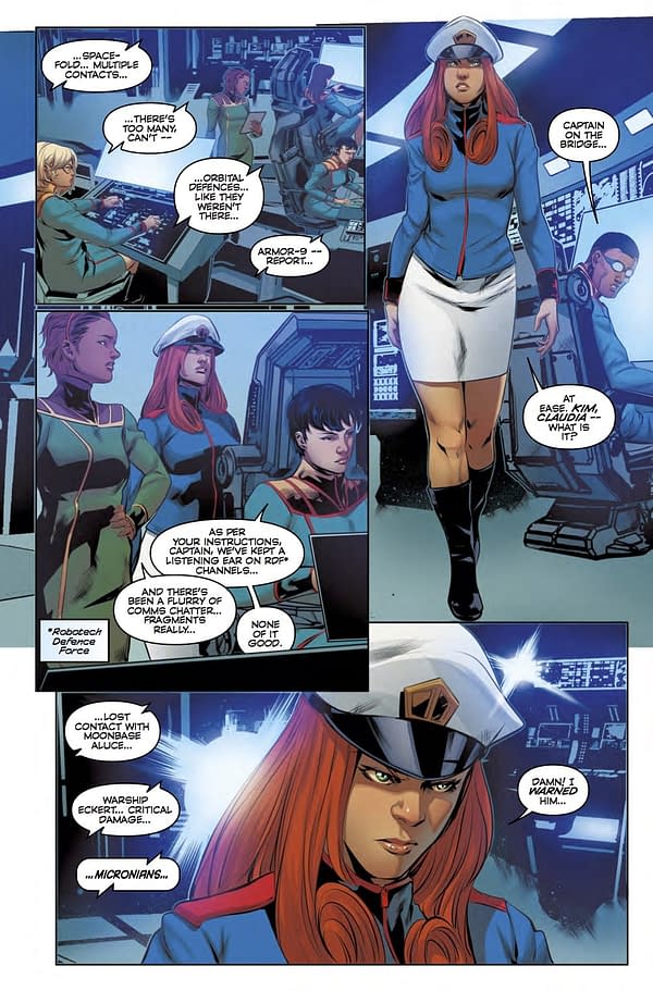 'Robotech' #18 Hints that there's Something Else to Minmei (REVIEW)