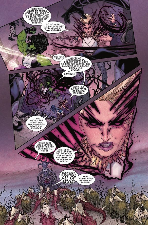 Freyja's Last Stand? War of the Realms #4 Preview