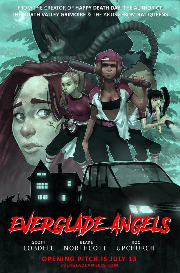 Roc Upchurch Returns to Comics With Survivalist Horror, "Everglade Angels"