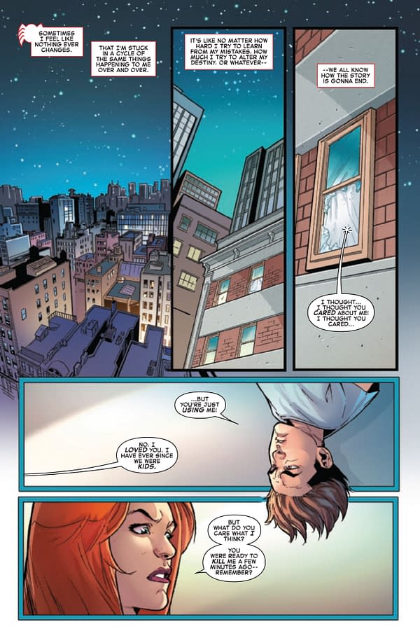 Can Peter and MJ Survive a Long Distance Relationship? Amazing Spider-Man #29 Preview