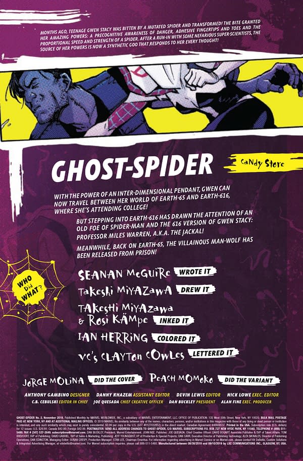 Ghost-Spider #2 [Preview]
