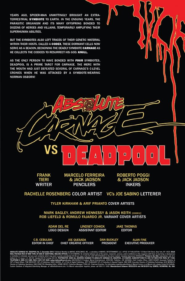 Absolute Carnage vs. Deadpool #3 [Preview]