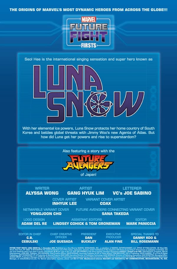 Luna Snow #1 [Preview]