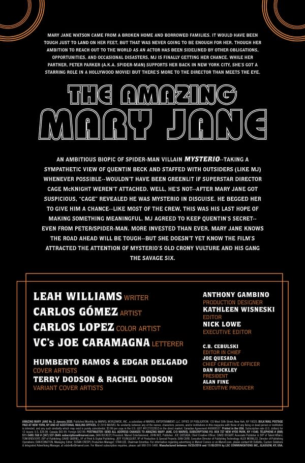 Amazing Mary Jane #2 [Preview]