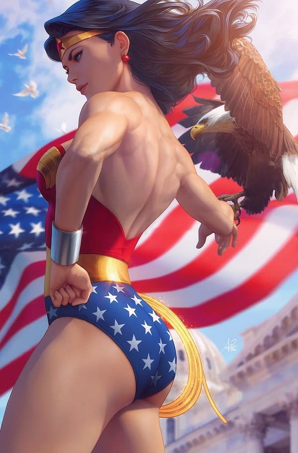 Stanley 'Artgerm' Lau Reveals His Wonder Woman #750 Covers
