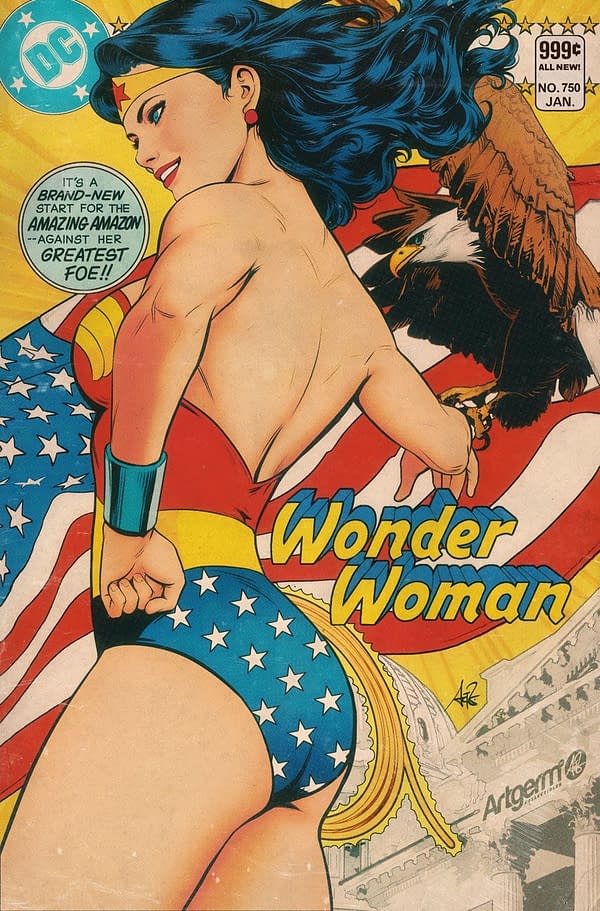 Stanley 'Artgerm' Lau Reveals His Wonder Woman #750 Covers