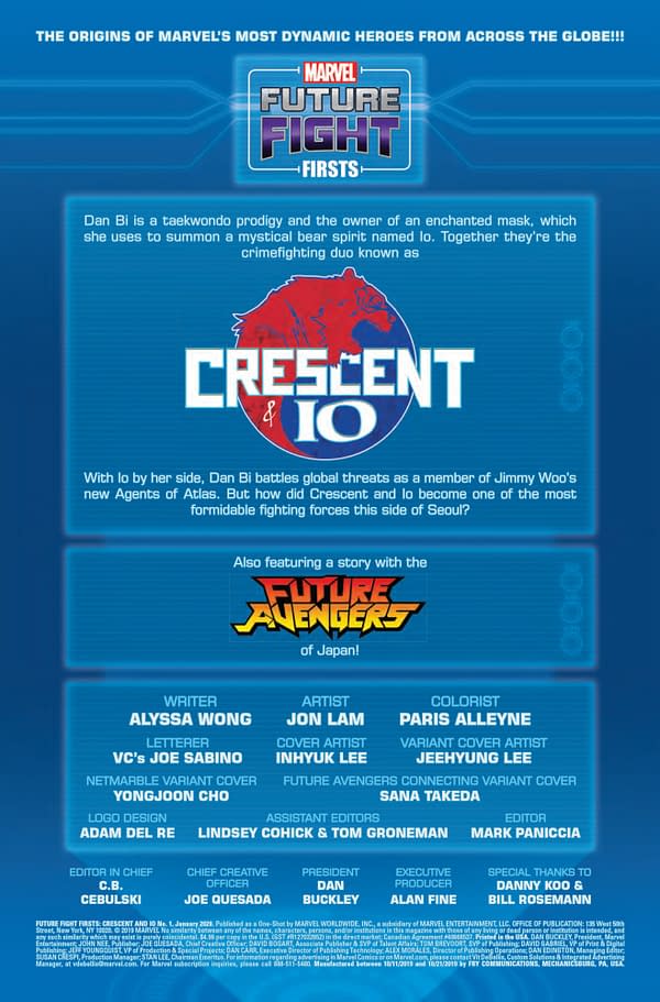 Future Fight Firsts: Crescent and Io #1 [Preview]