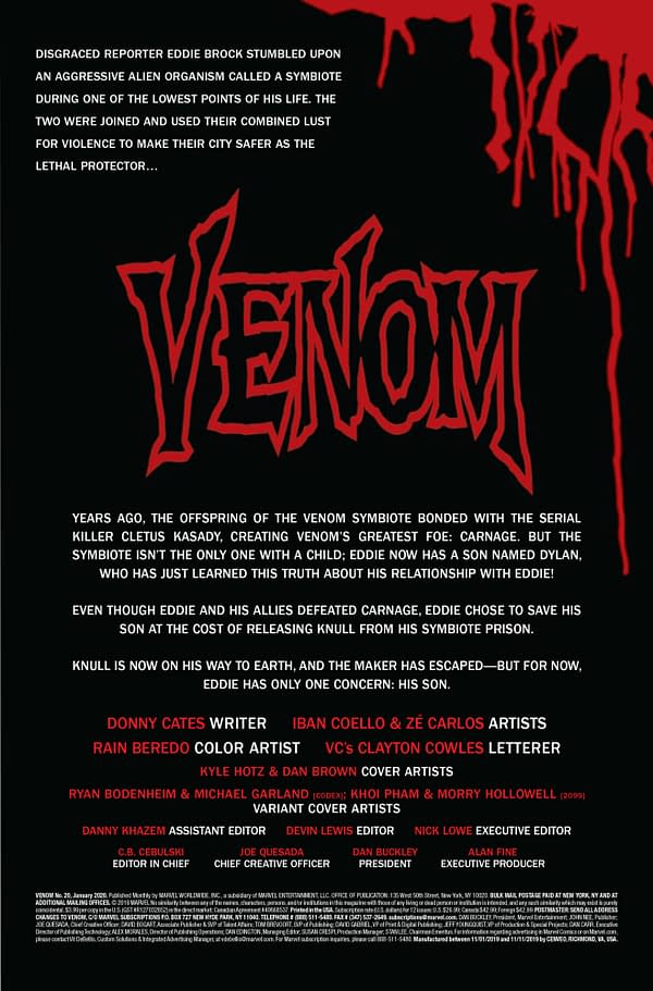 Venom #20 [Preview]