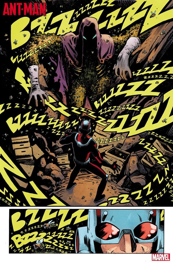 A Deadly Bee Weapon... My God! in this Ant-Man #1 First Look Preview