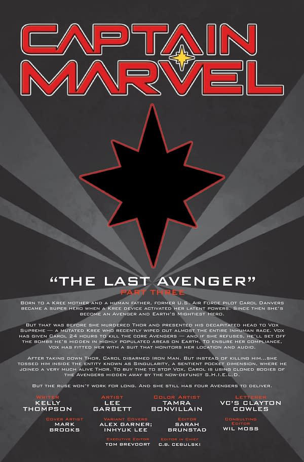 Captain Marvel #14 [Preview]