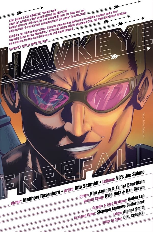 Hawkeye: Freefall #2 [Preview]