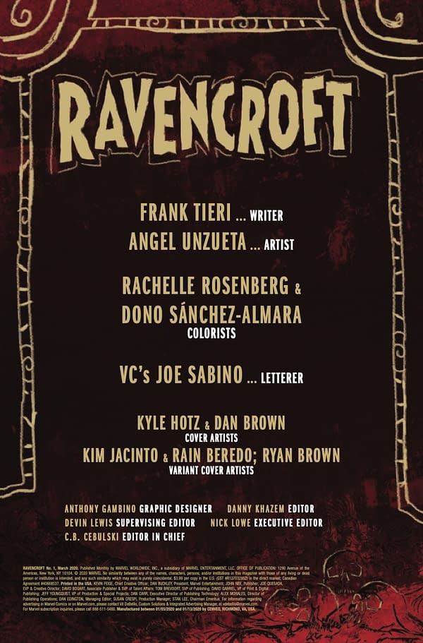 Ravencroft #1 [Preview]