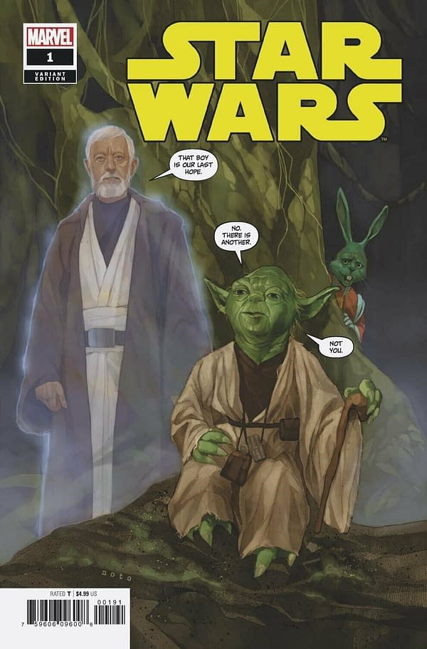 Phil Noto's Party and Sketch Variant For Star Wars #1