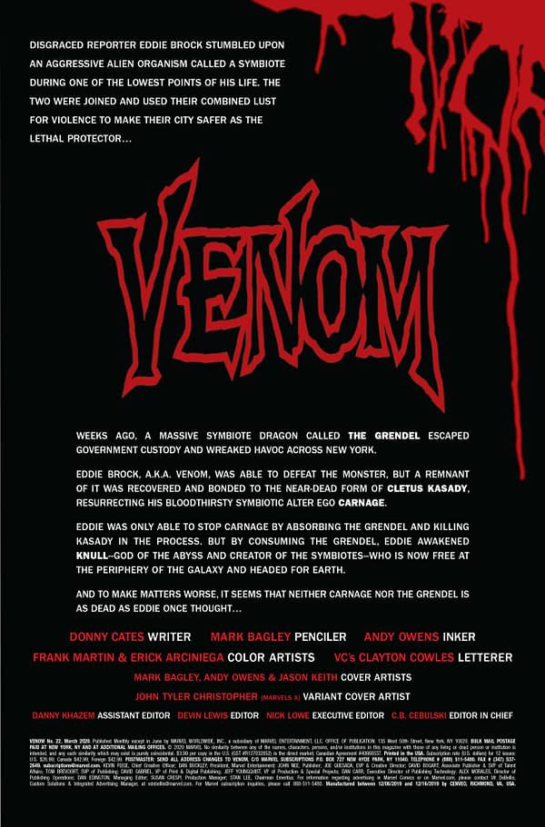 Venom #22 [Preview]
