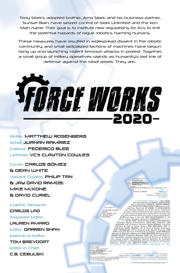 Force Works 2020 #1 [Preview]