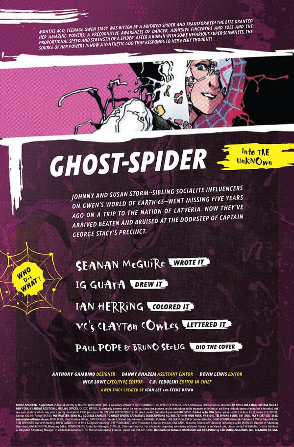 Ghost-Spider #7 [Preview]