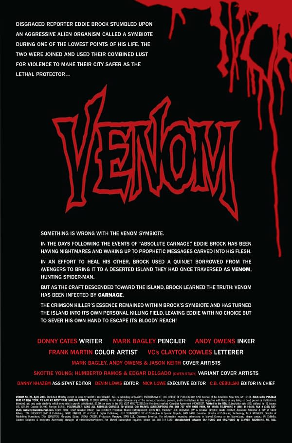 Venom #23 [Preview]
