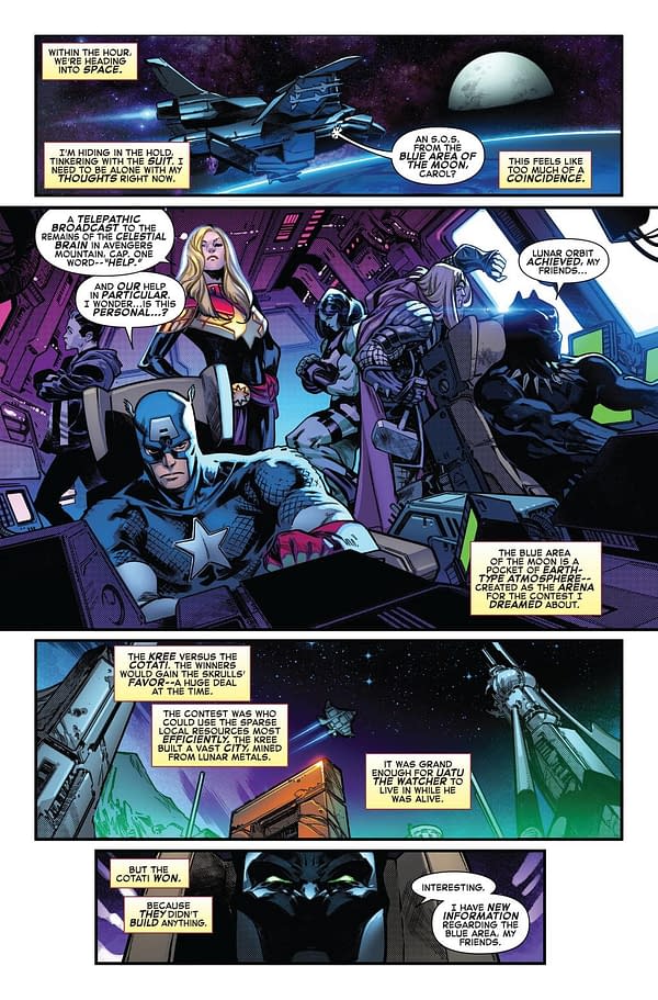 Empyre: Avengers #0 Preview Page from Marvel Comics.