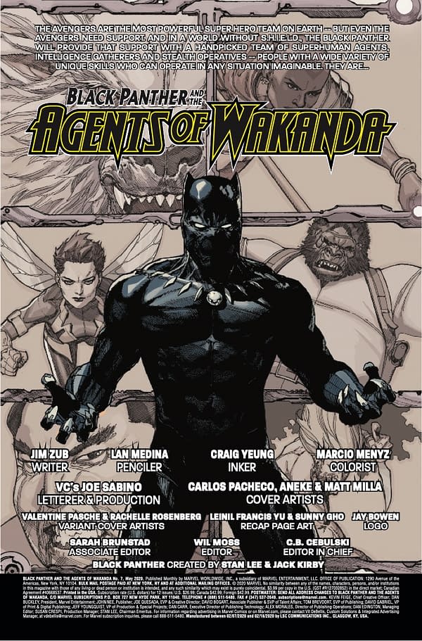 Black Panther and the Agents of Wakanda #7 [Preview]