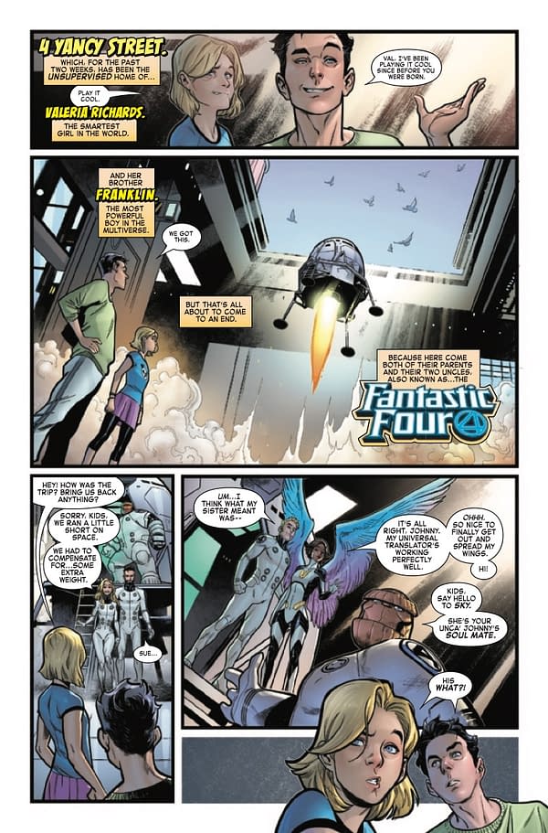 Sky and Johnny Have Soulmate Troubles in Fantastic Four #20 [Preview]