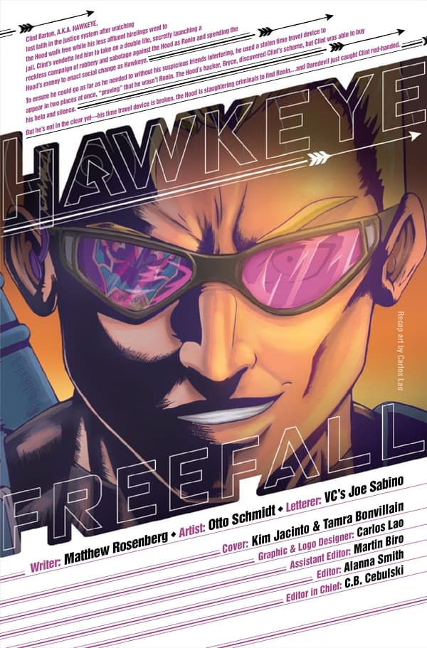 Hawkeye Freefall #4
