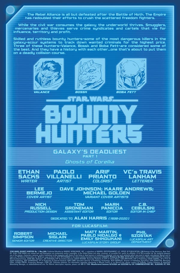 Star Wars: Bounty Hunters #1 [Preview]