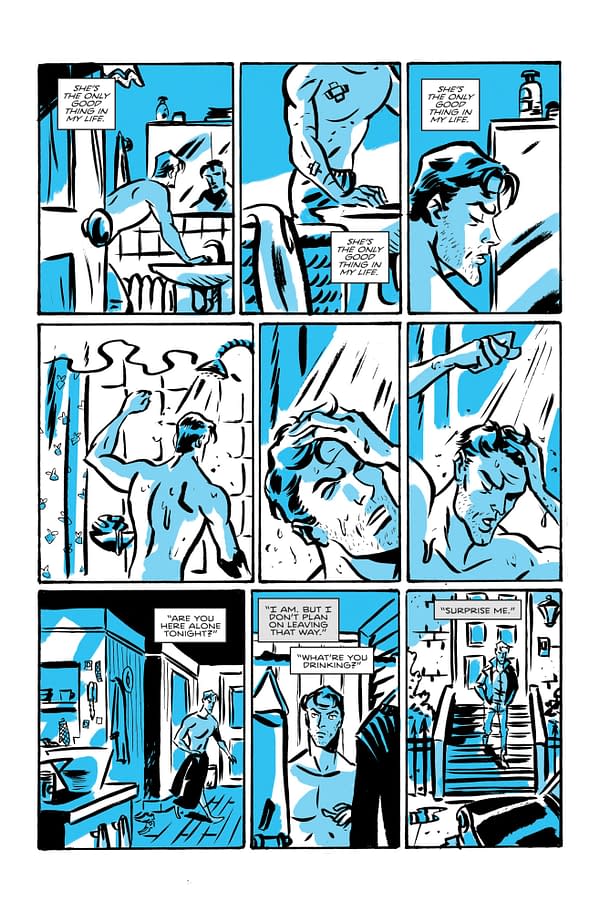 Page four of Cut-Man #1 by Alexander Banks-Jongman and Robert Ahmad.