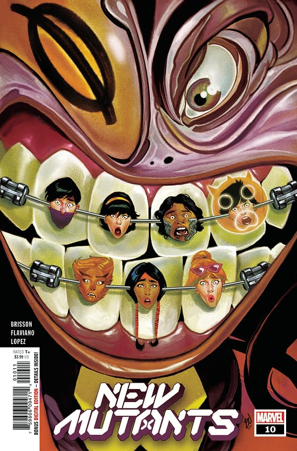The cover to New Mutants #10