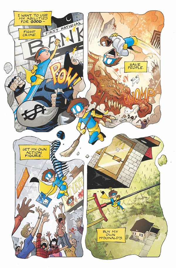 Eric Gapstur Sells Sort Of Super Graphic Novel For Six Figures.