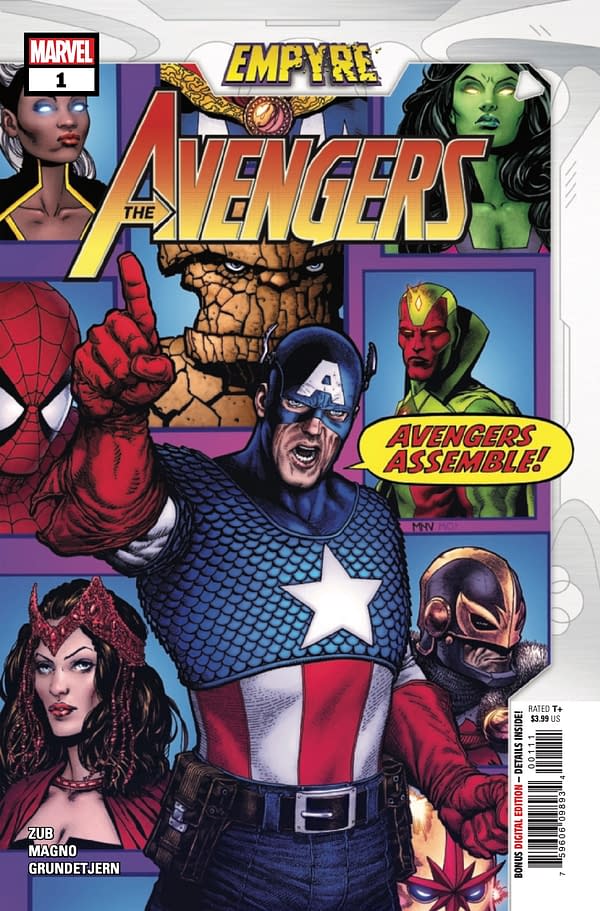 Empyre: The Avengers #1 cover. Credit: Marvel Comics.