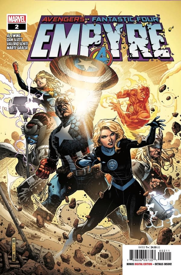 Empyre #2 cover. Credit: Marvel Comics.