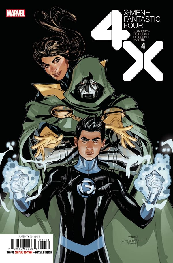 The cover to X-Men/Fantastic Four #4