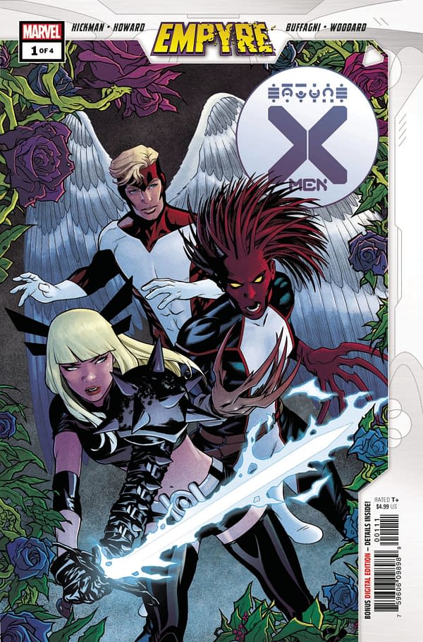 The cover to Empyre: X-Men #1